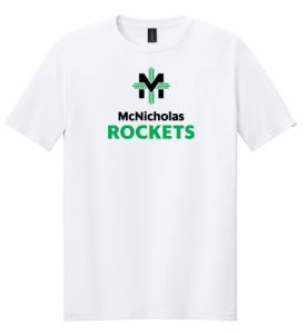 64000-McNicholas Rockets Tee - White